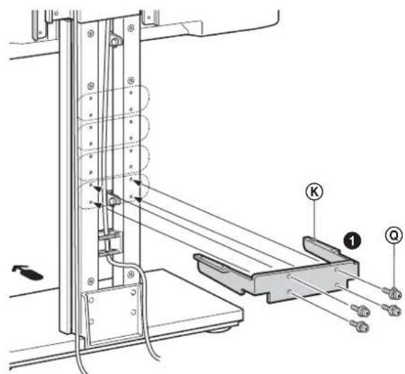 SONY SUFL71M - Installation de la table de l'enceinte centrale (uniquement pour les cinémas maison) - 1