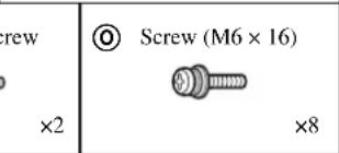 SONY SUFL71M - Checking the parts - 14