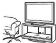SONY SUFL300L - Do not allow the AC power cord or the connecting cable to be pinched. - 1
