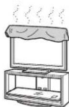 SONY SUFL300L - Do not cover the ventilation holes of the TV. - 1