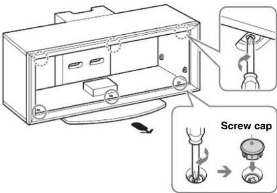 SONY SUFL300L - Attach the Front Panel to the TV Stand. - 2