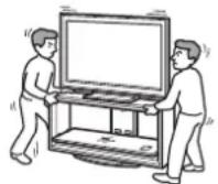 SONY SUFL300L - No nuevo el soporte para TV cuando esté el televisor acoplado o cuando haya alcún equipo conectado en el interior. - 1