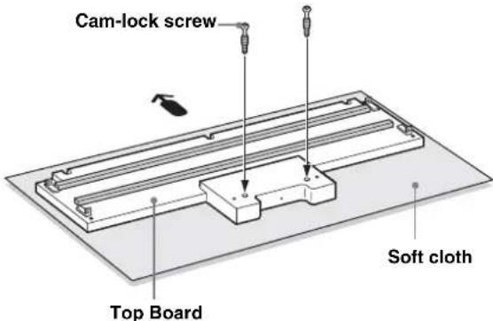 SONY SUFL300L - Attach the Top Board. - 1