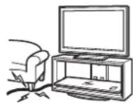 SONY SUFL300L - Assurez-vous de ne pas coincer le cordon d'alimentation CA ou le câble de raccordement. - 1