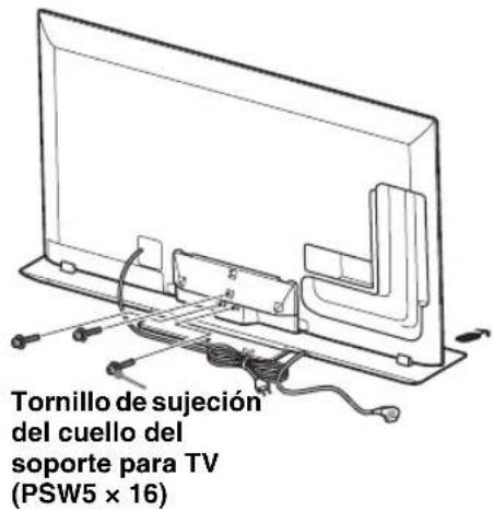 Tornillo de sujeción del cuello del soporte para TV (PSW5 × 16)