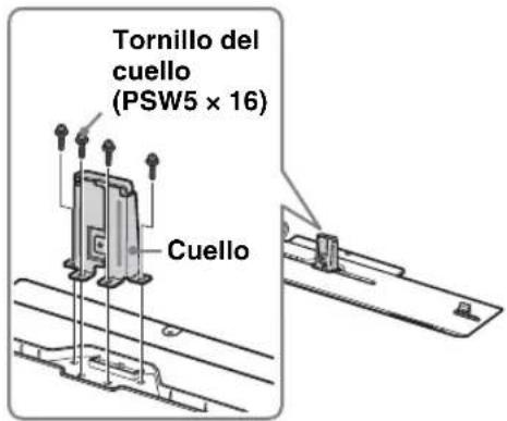 Tornillo del cuello (PSW5 x 16) Cuello
