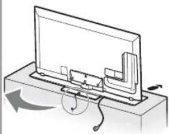 SONY SUB553S - Recommended measures to secure the TV and the TV Stand - 3