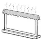 SONY SU40NX1 - Do not cover the ventilation holes of the TV. - 1