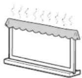 SONY SU40NX1 - Daek jegte tv'ets ventilationshuller til. - 1