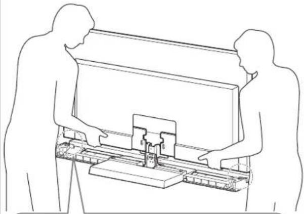 SONY SU40NX1 - Bevestig de schroeven. - 5
