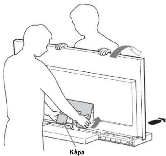 SONY SU40NX1 - Montera kapan på TV:n. (Endast KDL-40NX80/ KDL-46NX80/ KDL-52NX80) - 1