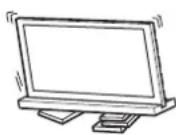 SONY SU40NX1 - Asegürese de instalar el soporte para TV en una superficie plana y solida. - 1