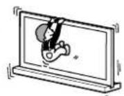 SONY SU40NX1 - stsndにテレビを取り付た状態で、ふら下がら不孕 - 2