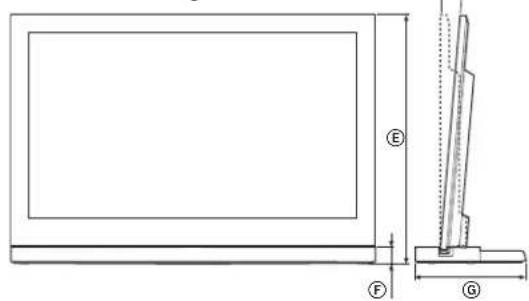SONY SU40NX1 - Especificações - 2