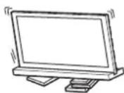SONY SU40NX1 - O6a3aTeIbHo yCTaHaBnBaIte NOdCTaBky IJIa TeJeBn3Opa Ha npOCHyIO NLOCKyIO NOBepXHocTb. - 1