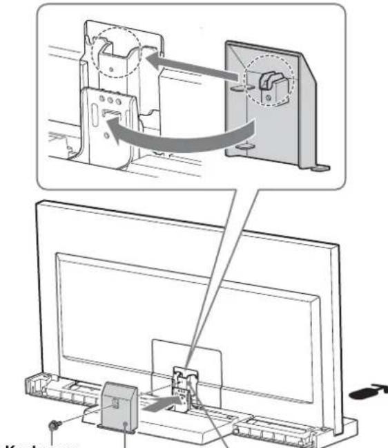 SONY SU40NX1 - Kiinnitä kaulaosan kansi kaulaan. - 1