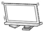 SONY SU40NX1 - Be sure to install the TV Stand on a solid and flat floor. - 1