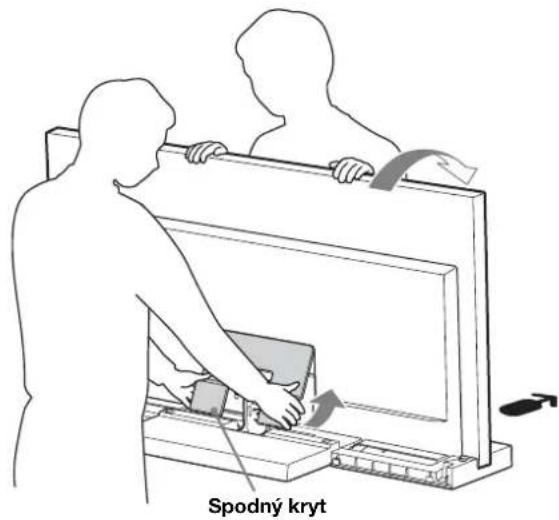 SONY SU40NX1 - Pri prenášani televízora ho držte za určene body. - 2