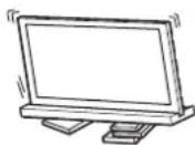 SONY SU40NX1 - Certifique-se de que instal a suporte de televisor num piso solido e plano. - 1