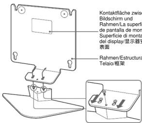 SONY SUP32C - Installation du moniteur à écran plat - 2