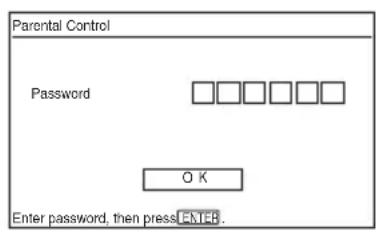 SONY DVPFX825 - Press ↑/↓ to select the limitation level (1-8), and press ENTER. - 1