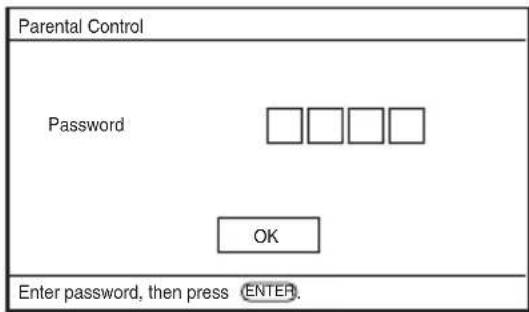 SONY DVPFX735 - To set the parental control (limited playback) - 1