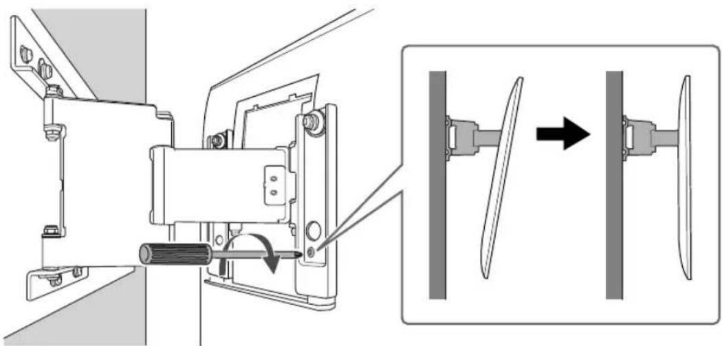 SONY SUWL830 - Installing the TV on the wall - 6