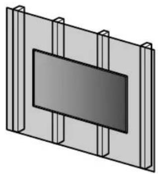 SONY SUWL830 - A Attaching TV to the Dry Wall with Studs - 1
