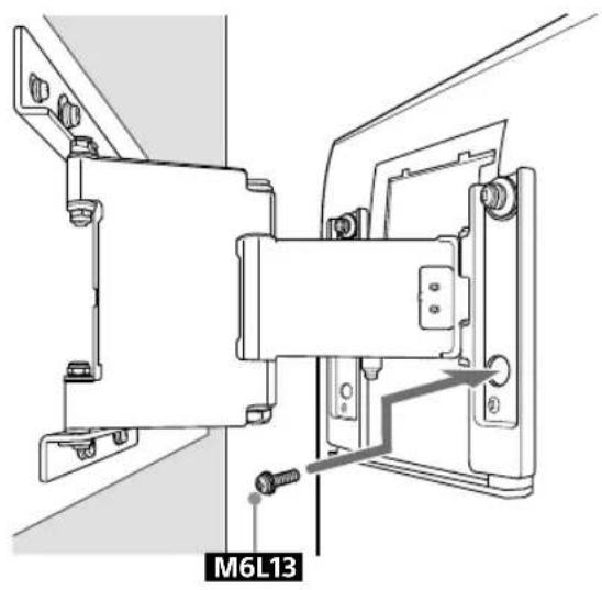 SONY SUWL830 - Installing the TV on the wall - 7