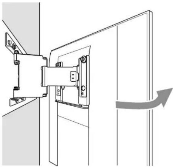 SONY SUWL830 - Installing the TV on the wall - 4