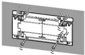 SONY SUWL830 - Be sure to install the Wall-Mount Bracket securely to the wall following the instructions in this instruction manual. - 2