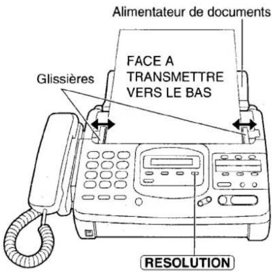 PANASONIC KXF2681BL - Chargement des documents - 1