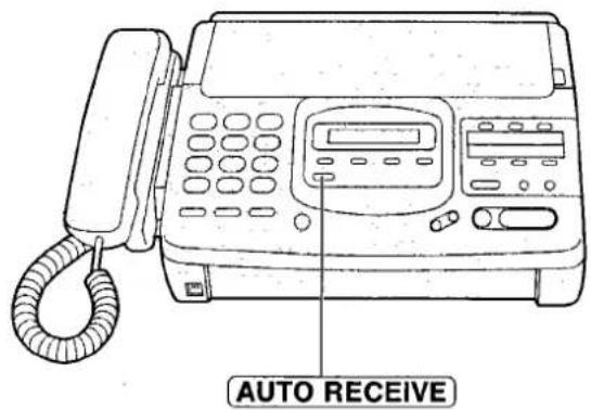 PANASONIC KXF2681BL - Réglage de l'appareil pour la réception de télécopies - 1