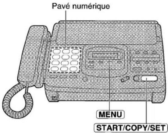 PANASONIC KXF2681BL - Réception en mode d'emploi de documents - 1