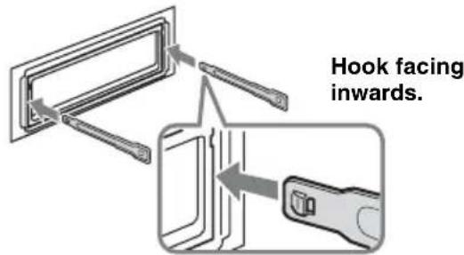 SONY CDXGT64UIW - Remove the unit. - 1