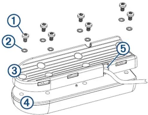 GARMIN wijzigenmingz@ing.com - Assemblage du support de moteur électrique - 1