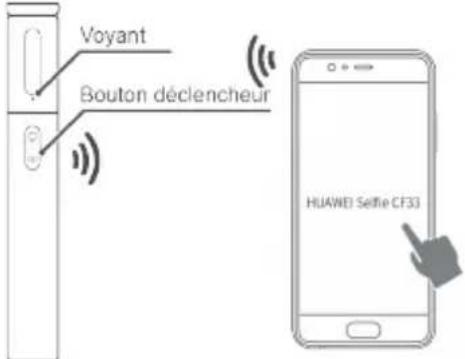 HUAWEI Selfie Stick - Association Bluetooth - 1