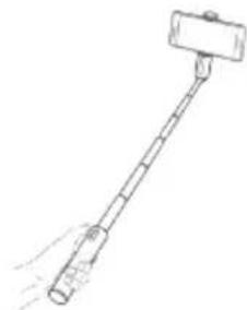 HUAWEI Selfie Stick - Déployez le bras - 3