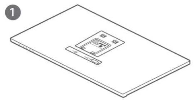 HUAWEI Display 23.8 - Installer l'écran - 1
