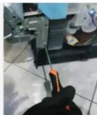 HOOVER HDISH 500 HSF 5E3DFB180 - BISAGRA DE LA PUERTA - 11