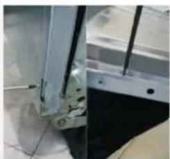 HOOVER HDISH 500 HSF 5E3DFB180 - BISAGRA DE LA PUERTA - 7