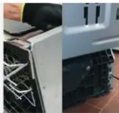 HOOVER HDISH 500 HSF 5E3DFB180 - CHARNIÈRE DE PORTE - 2