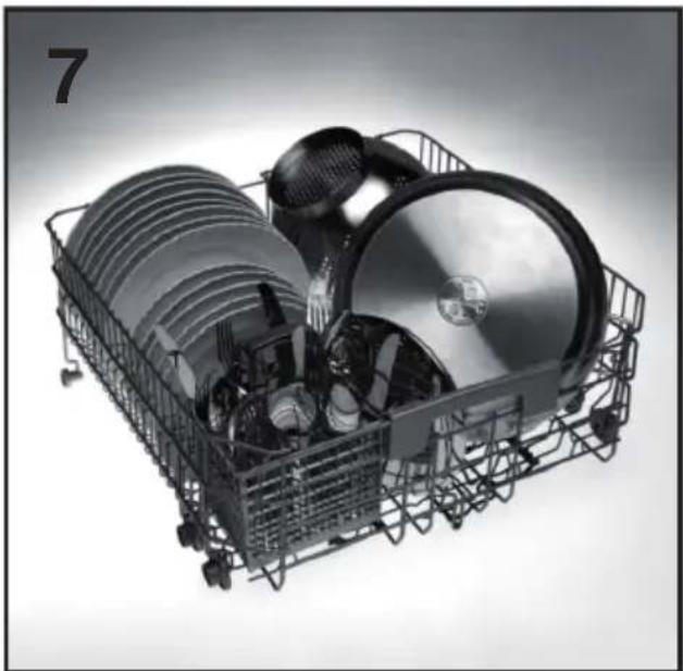 HOOVER HDISH 700 HDIN 4S613PS80 - Cesto inferiore (fig. 7) - 1