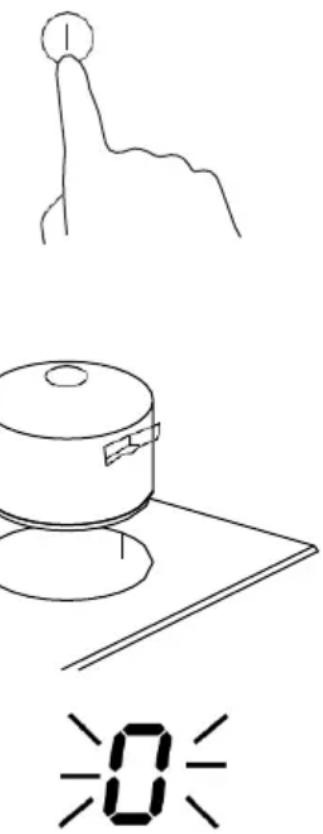 HOOVER HIE844SB1 - Starte matlagingen - 1