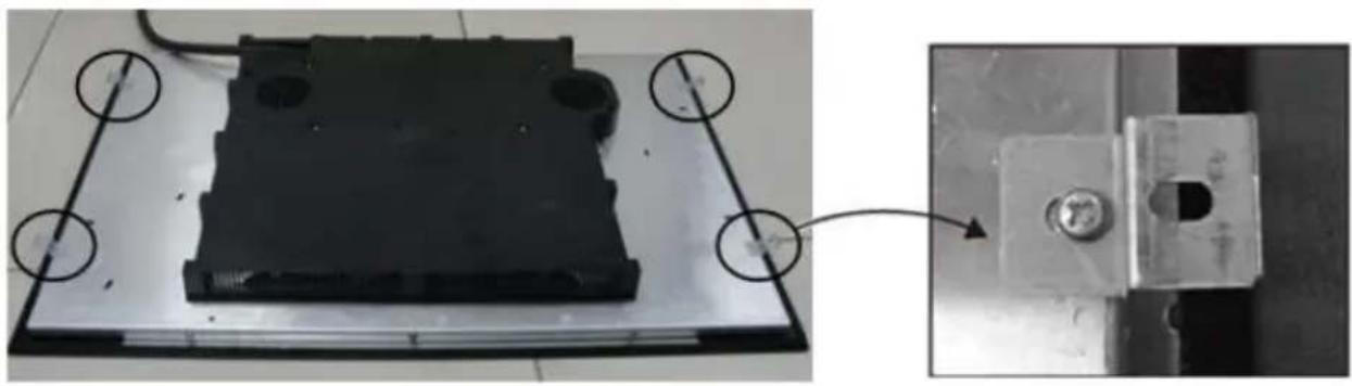 HOOVER HIE844SB1 - Adjusting the bracket position - 1