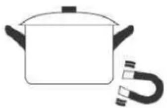 HOOVER HIE844SB1 - Elección de los utensilios de cocina adequados - 2