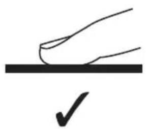 HOOVER HIE844SB1 - Benutzung der Touch-Bedienung - 1