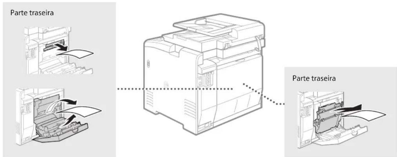 CANON imageCLASS MF729Cdw - Obstrucao de papel - 2