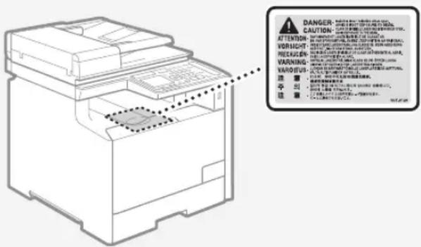 CANON imageCLASS MF729Cdw - ATTENTION - 1