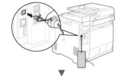 CANON imageCLASS MF729Cdw - Conexão via cabo USB - 1